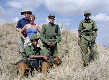 Tracking Rhino poachers in Lewa