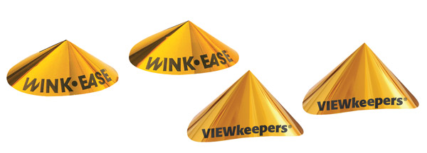 Viewkeepers and Wink-Ease disposable eye protection