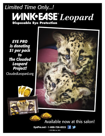WINK-EASE Leopard Sales Help Save Clouded Leopards!